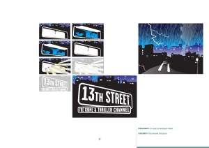 Pitch to Universal - 13 Street TV channel ident